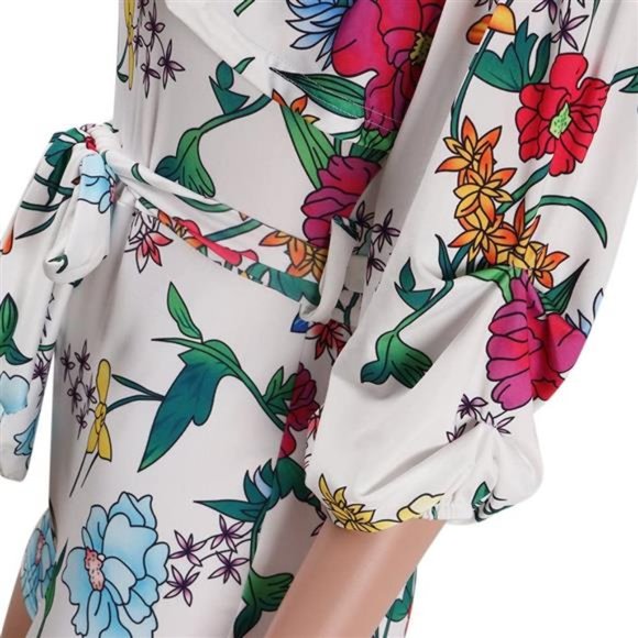 Sexy Two Piece Shorts Set -  Floral Jumpsuits Rompers Vacation Club Outfit - Picture 3 of 7